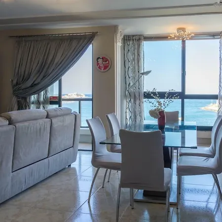 Beachfront - Tower Road Apartment Sliema